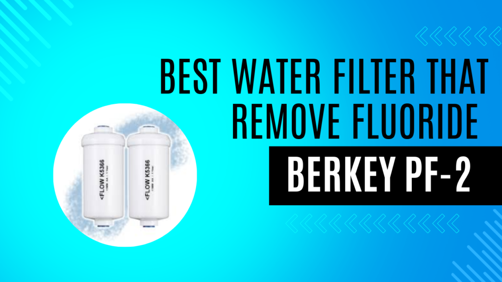 water filters that remove fluoride